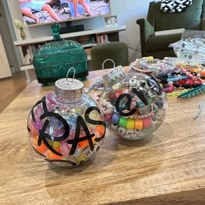 Taylor Swift Eras Tour Friendship Bracelet Christmas Ornament Lower case